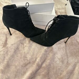 Halogen Black Ankle Booties